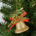 thumbnail image 2 of Set of 6 Rattan Christmas Bells Jar Decoration, 2 of 5