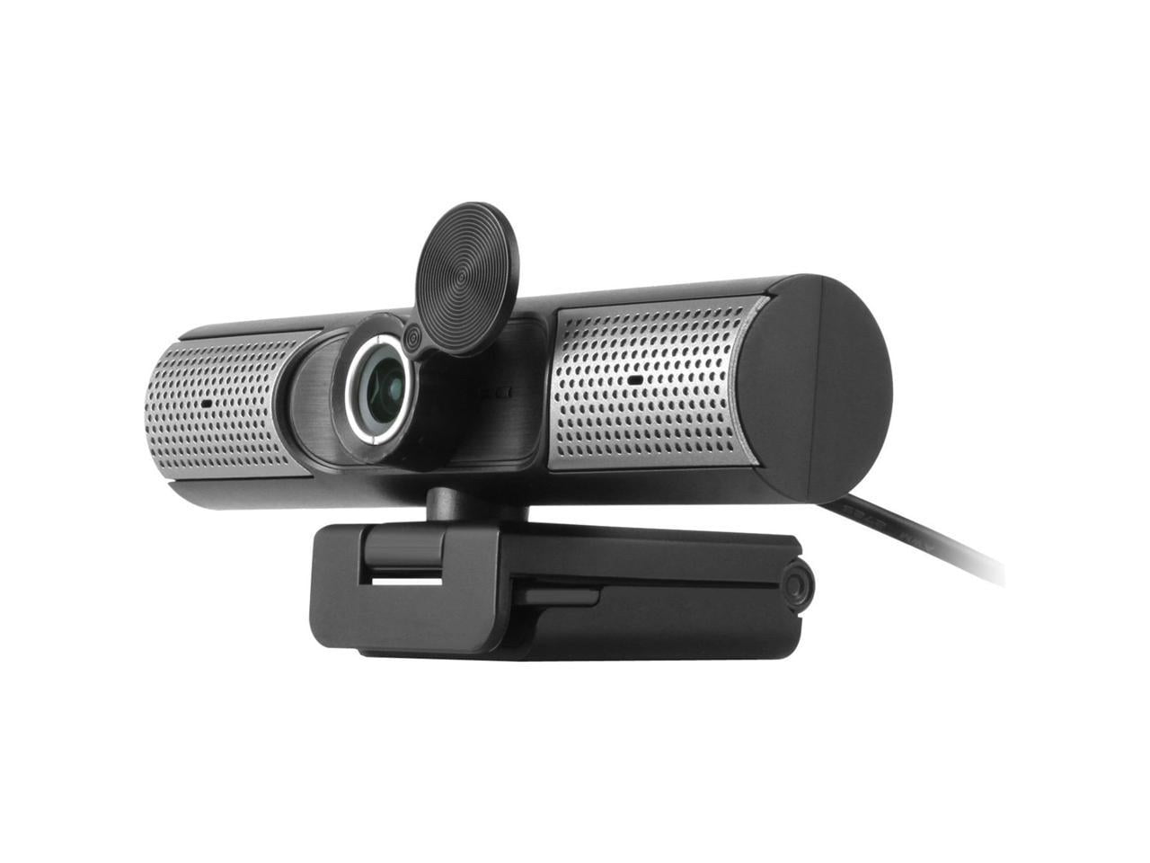 Aluratek USB HD 1080P Webcam w/ Omni-directional Mic and Built-in Speakers (AWCS06F)