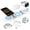 White, variant on Magnetic Wireless Charger, 3 in 1 Charging Station for Apple Devices, 18W Foldable Wireless Charger Stand for iPhone 16 15 14 13 12 Pro/Pro Max, AirPods 2/3/Pro, iWatch Ultra/9/8/7/SE/6/5/4/3, Black