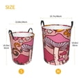 thumbnail image 3 of ZICANCN Laundry Basket Organizer, Mushrooms Flowers Autumn Folk Collapsible Hamper for Bathroom Bedroom Laundry Room, Medium Size, 3 of 7