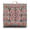 Geometric, variant on Geometric Mandala Design Meditation Seat Thick & Supportive Tatami Mat Pad with Abstract Ornamental Art, Resilient PP Cotton Filling
