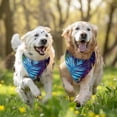 thumbnail image 3 of Dog Bandana 2 Pack,Colorful Leaf Pattern Bandanas for Dogs,Cat Bandana,Small/ Large Dog Bandana 2 Size,Dog Bandanas, 3 of 6