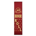 thumbnail image 2 of RibbonsNow "A-B" Honor Roll Award Ribbons - 100 Red Bookmark Style Ribbons, 2 of 4