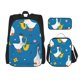 thumbnail image 1 of Fotbe Cartoon Goose Set Escolar 3 en 1 para Niños - Mochila Duradera con Lonchera Aislante y Estuche para Lápices - Mochila Escolar para Niños y Niñas, 1 of 7