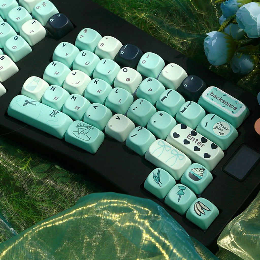 131Keys PBT MOA Profile Keycaps Set Fantasy Summer Theme for GMK67 81 87 104 108 Mechanical Keyboards
