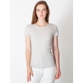 thumbnail image 3 of Tee-Shirt en Jersey Fin pour Femmes, G, Marine, 3 of 5