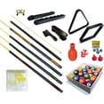 thumbnail image 1 of Pool Table - Premium Billiard 32 Pieces Accessory Kit - Pool Cue Sticks Bridge Ball Sets (Kit-16), 1 of 1