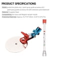 thumbnail image 3 of Labymos 7/8-Inch Universal Spray Guide Accessory Tool for Wagner for Wagner Airless Paint Sprayer with, 3 of 8