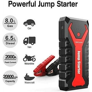  FEIKFEIZ Car Jump Starter, 3500A Peak 26800mAh 12V Car Battery  Starter(Up to All Gas, 10.0L Diesel Engine), with USB Quick Charge 3.0,LED  Light. : Automotive