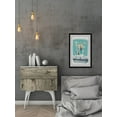 thumbnail image 4 of Aqua Wall Framed Painting Print, 4 of 6