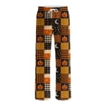 thumbnail image 3 of Afdoent Mens Halloween Pajama Pants Pumpkin Print Pajama Bottoms for Men Funny Pajamas Casual Lightweight Comfy Loungewear, 3 of 8