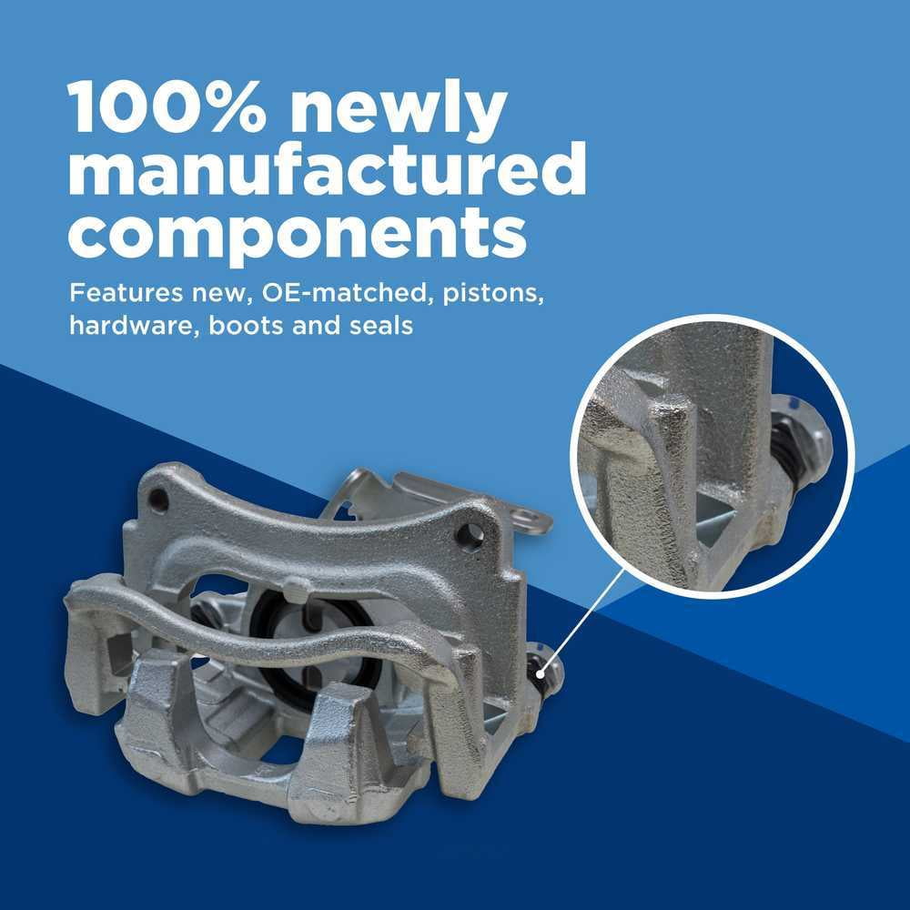 Wagner Brake CN12044SC New Semi-loaded Coated Disc Brake Caliper Assembly