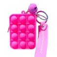 thumbnail image 1 of Push Bubble Monedero Silicona Descompresión Juguete Extrusión Burbuja Llavero Bolsa De Almacenamiento Para Adultos Y Niños Inevent AP006306-01, 1 of 6