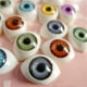 thumbnail image 3 of 100 piezas de ojos de muñeca, globos oculares artesanales para bricolaje, costura, manualidades, marionetas, osos, juguetes de peluche, accesorios ovalados, 3 of 5