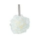 thumbnail image 2 of Puf de baño con lunares | Esponja de malla de doble capa | Estropajo de cuerpo de poliéster suave | Diseño de flores | Espuma abundante | Exfoliación suave | Colgable | 18cm x 18cm | 1 paquete, 2 of 6