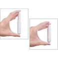 thumbnail image 2 of Toilet Paper Holder Roller Toilet Tissue Holder Replacement Plastic Spring Loaded(3pcs, White),, 2 of 4