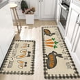 thumbnail image 5 of asddcavvf Easter Themed 2 Piece Rug Set Easy To Clean for Home Decoration Decorative Throw Blanket, 5 of 5
