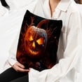 thumbnail image 6 of Halloween Velvet Throw Covers Pillows with Unique Patterns - Set of 2 Decorative Pillow Inserts in 16x16, 18x18, 20x20 Inches for Home Decor and More, 6 of 6