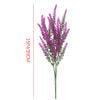 thumbnail image 2 of Wzzjkit Artificial Lavender Flowers,Multicolor Fake Plants,Faux Plastic Plants for Wedding Garden Patio Porch Window Table Centerpieces Indoor Outdoor Decor, 2 of 3