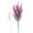 B-Purple, variant on Easter Decor Artificial Vanilla Cuttings Five Petal Flowers Three Clusters Cream Center Light Green Stems Festive Display Easter Decorations