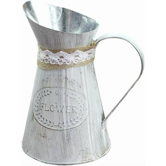 Vintage Iron Watering Can for Indoor House Plants Chic Jug Pitcher Vase for Home Decoration Rustic Style Plant Watering Can for Elegant Decor