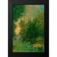 thumbnail image 2 of Weir, J Alden 11x14 Black Modern Framed Museum Art Print Titled - Pan and the Wolf, 2 of 5