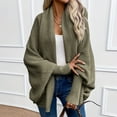 thumbnail image 5 of Womens Oversized Cardigan Sweaters Open Front Knit Casual Long Sleeve Fall Sweater Coats, 5 of 5