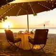 thumbnail image 4 of Phenofice Patio Umbrella String Lights 1 Set Colorful For Outdoor Yard Patios Use, 4 of 8