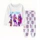 thumbnail image 1 of Pop Stars Dem on Hunter Pajamas Set,HUNTR/X Rumi,Mire Zoeyy Kids Long Sleeve Pajamas,Huntrix Printed Fashion Suit Skirt Round Neck Long Sleeve Top Pants, 1 of 4
