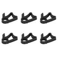 thumbnail image 1 of Holiday Light Clips, Simple Installation Plastic Waterproof Christmas Gutter Light Clips 150pcs Reusable  For Party Black, 1 of 8