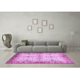 thumbnail image 3 of Ahgly Company Indoor Rectangle Abstract Purple Modern Area Rugs, 3' x 5', 3 of 4