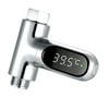 Digital Shower Display 0~100℃ Bath Water Celsius/ Fahrenheit Display 360° Rotating Screen for Home Kitchen Bathroom
