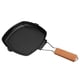 thumbnail image 1 of Sartén Plegable Antiadherente Portátil Antiescaldaduras Con De Para Cocinar Carne, Acampar Y Comer, 1 of 7