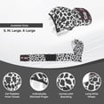 thumbnail image 3 of Defy Sports Gel Padded Fitness Gloves - Ideal for Men & Women, MMA, Muay Thai, Boxing Fight, Leopard Spots, S, 3 of 6