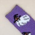thumbnail image 3 of NOLDARES 1 Pairs Halloween Socks,Funny Novelty Crew Horror Socks Novelty Ghost Stocking Stocking(Z196-Purple), 3 of 8