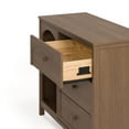 thumbnail image 4 of Graco Olivia 3 Drawer Combo Dresser, Hazelnut, 4 of 10