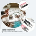 thumbnail image 6 of TEHAUX 3Set Yarn Scissors Sewing Snippers for Tailoring U-Shape Assorted Color, 6 of 8