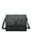 Black, variant on Lilly Women Medium Vegan Leather Flap Crossbody Bag - Black
