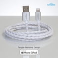 thumbnail image 3 of Liquipel Powertek Twizzler Apple Lightning Cable, 3 of 7