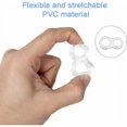 thumbnail image 4 of 6 Pcs Butée de Porte pour Poignées en PVC/petite Butée de Porte en Silicone/butée de Porte Non Toxique Transparente, 4 of 5