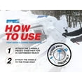 thumbnail image 6 of SNOBRUM – The Original Snow Remover for Cars and Trucks – 28 to 48 Inch Snow Brush with Foam Head and 3 Piece Handle – Made in The USA, Push-Broom Design – No-Scratch Snow Removal – 3 Pack, 6 of 9