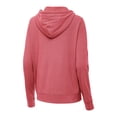 thumbnail image 3 of Women's Antigua  Heather Red 2025 Daytona International Speedway Seeker Full-Zip Hoodie Jacket, 3 of 3