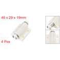 thumbnail image 5 of 4pcs Toque Captura Magnética Prensa Latch for cajones de armario de puerta de gabinete Blanco, 5 of 5
