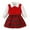 Q21-Red, variant on UAYOTSE Girl's 3 Piece Outfit Flounce Sleeve Button Down Shirt V Neck Sweater Vest Plaid Skirt Set,Sizes 9-12 Months