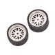 thumbnail image 4 of 4Pcs 1/64 Scale Steamer Alloy Wheels Tire Alloy Model Car General J33, 4 of 5