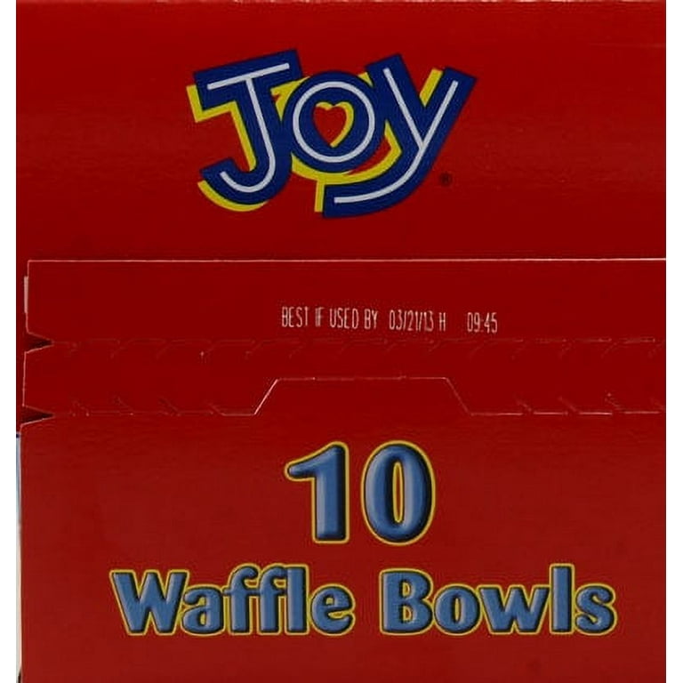 Joy Waffle Bowls
