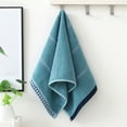 thumbnail image 4 of Inerposs Soft Plush Towel, Thick Striped Facial Towel, Highly Absorbent Face Towel, Easy to Clean Multipurpose Towel, Ideal for Daily Use and Bathing, 4 of 6