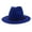 Blue, variant on Hat Womens Wide Brim Wool Felt Flat Top Fedora Hat Party Church Trilby Hats Cap Winter Fall Hats for Women Clearance
