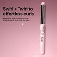 thumbnail image 3 of L'ANGE HAIR Le Pirouette 32MM Titanium Rotating Curling Iron Self-Rotating Curler | Premium Titanium 1.25 Inch Barrel | Blush, 3 of 8