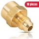 thumbnail image 2 of Campana niple ligera 5/16' x 3/8' IUSA 10 pzas dorado, 2 of 2